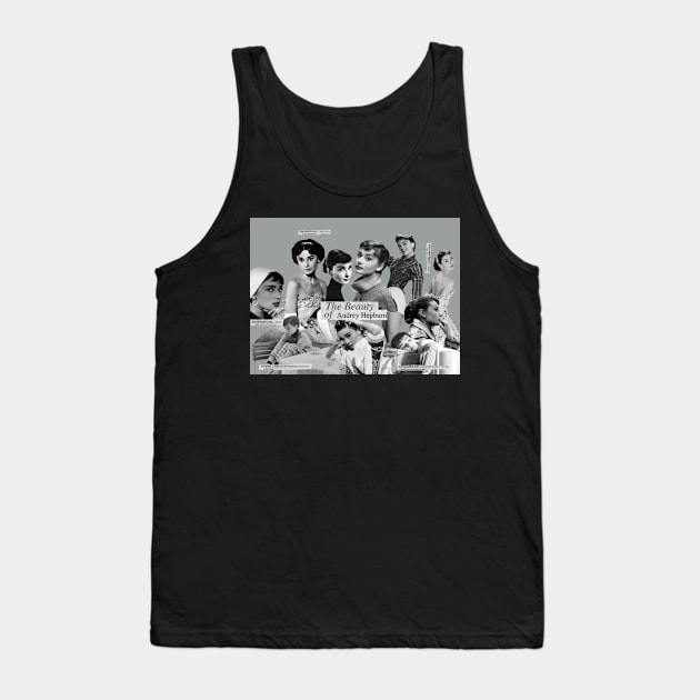 audrey hepburn collage Tank Top by Primas Artistas